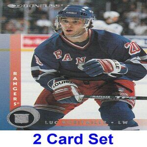 Luc Robitaille NYR Hockey Card Collection